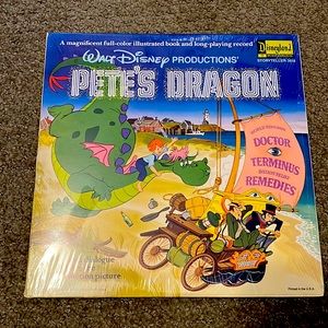 Disneyland Records Walt Disney Productions Pete’s Dragon LP FROM 1977